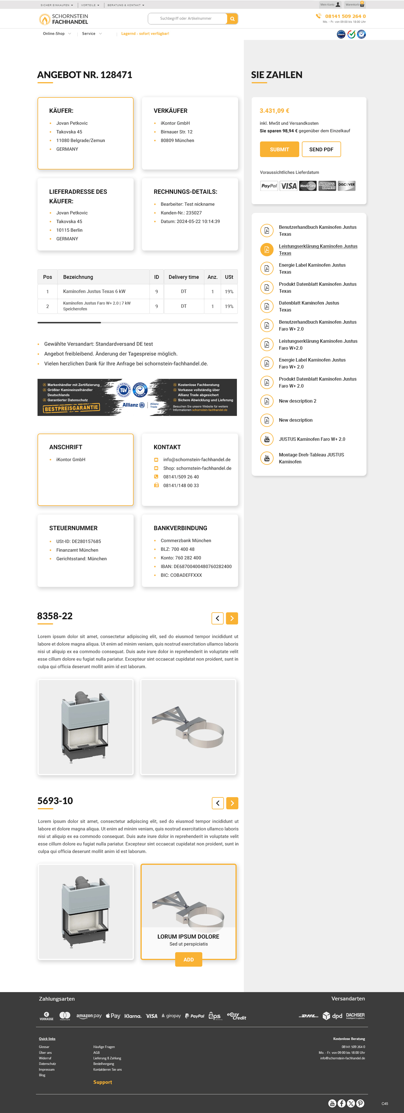 Web Design by pb for iKontor GmbH | Design #33001741