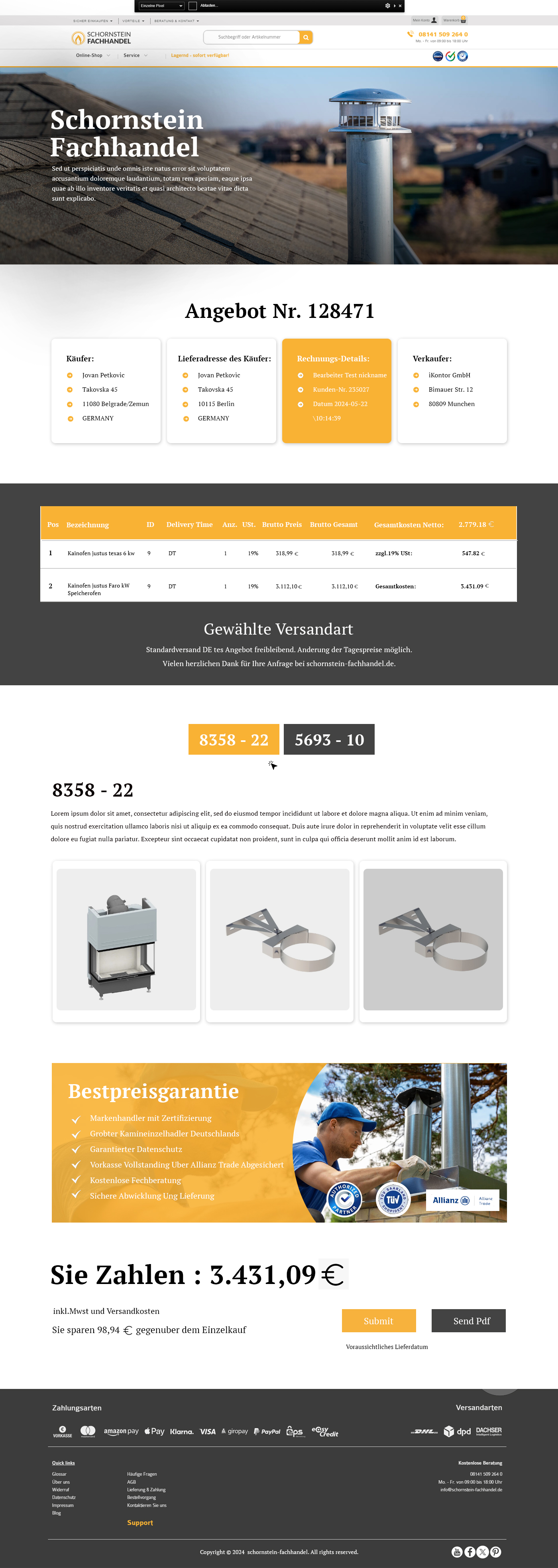 Web Design by pb for iKontor GmbH | Design #33001746