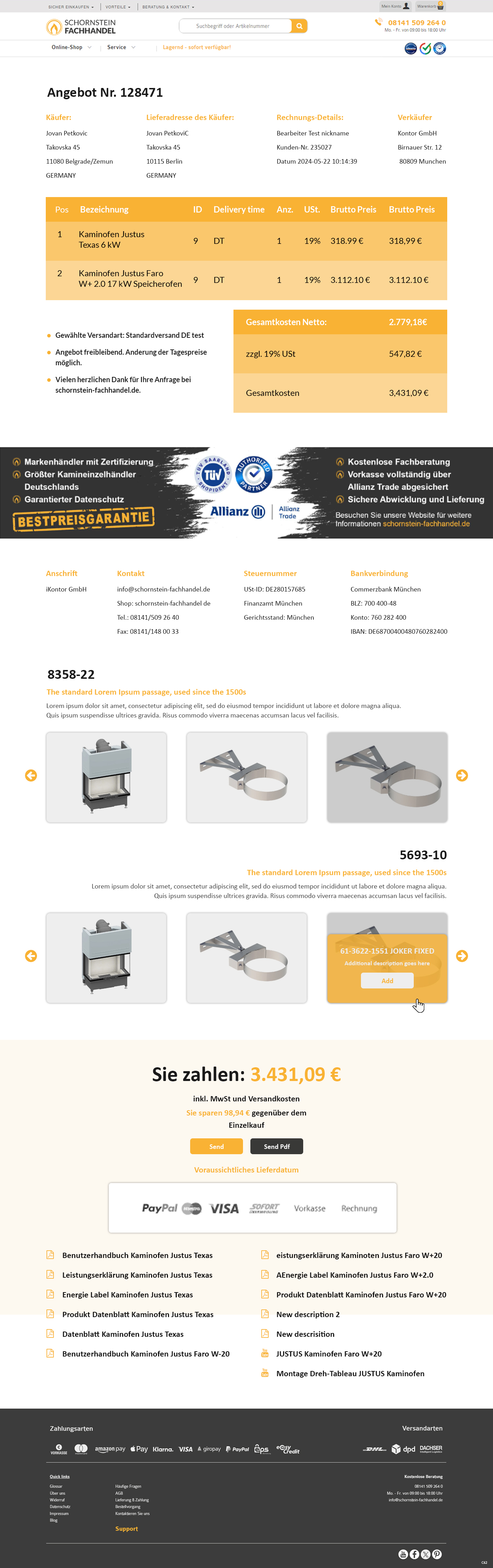 Web Design by pb for iKontor GmbH | Design #33001747