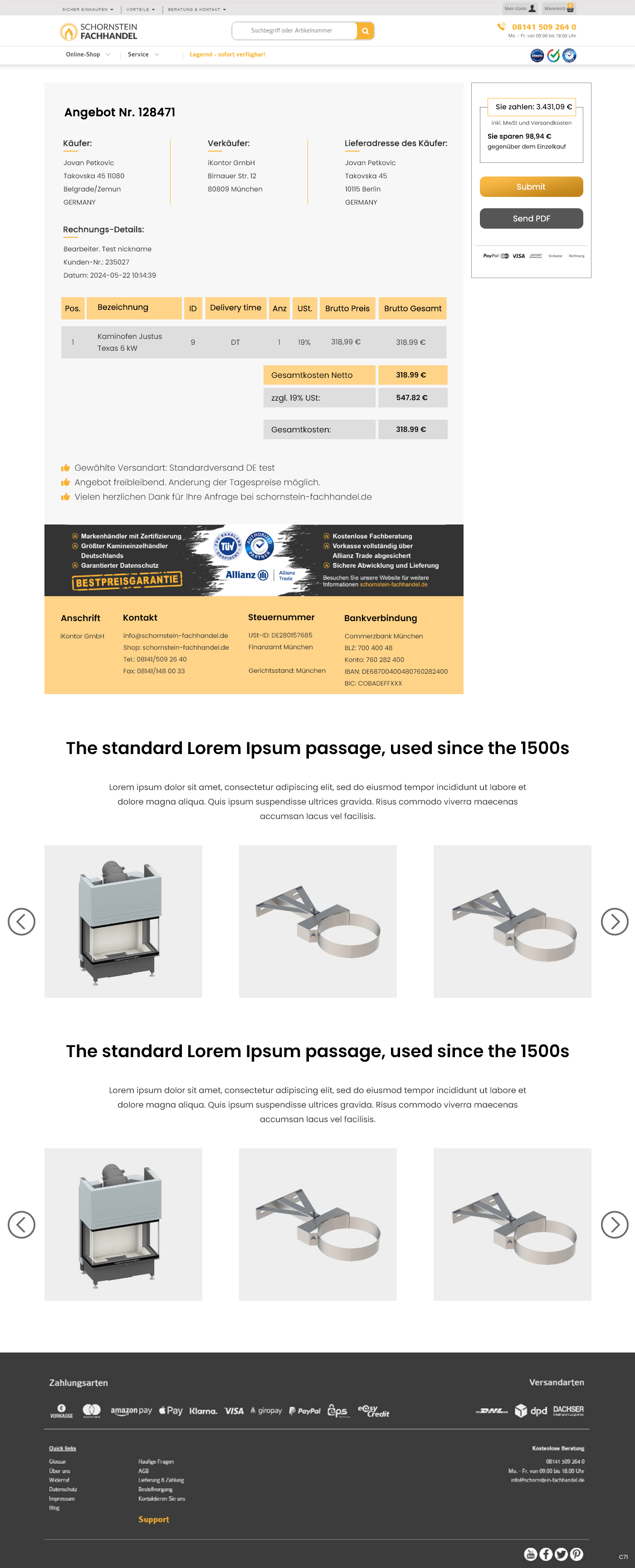 Web Design by pb for iKontor GmbH | Design #33001749