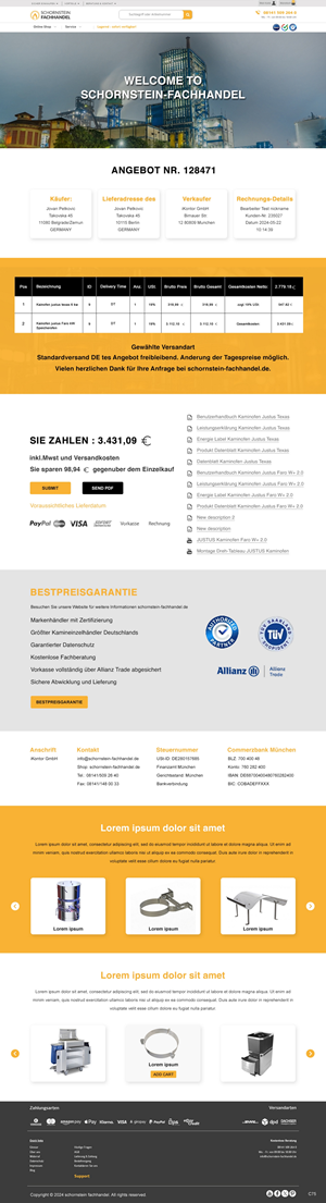 Web Design by pb for iKontor GmbH | Design: #33001750