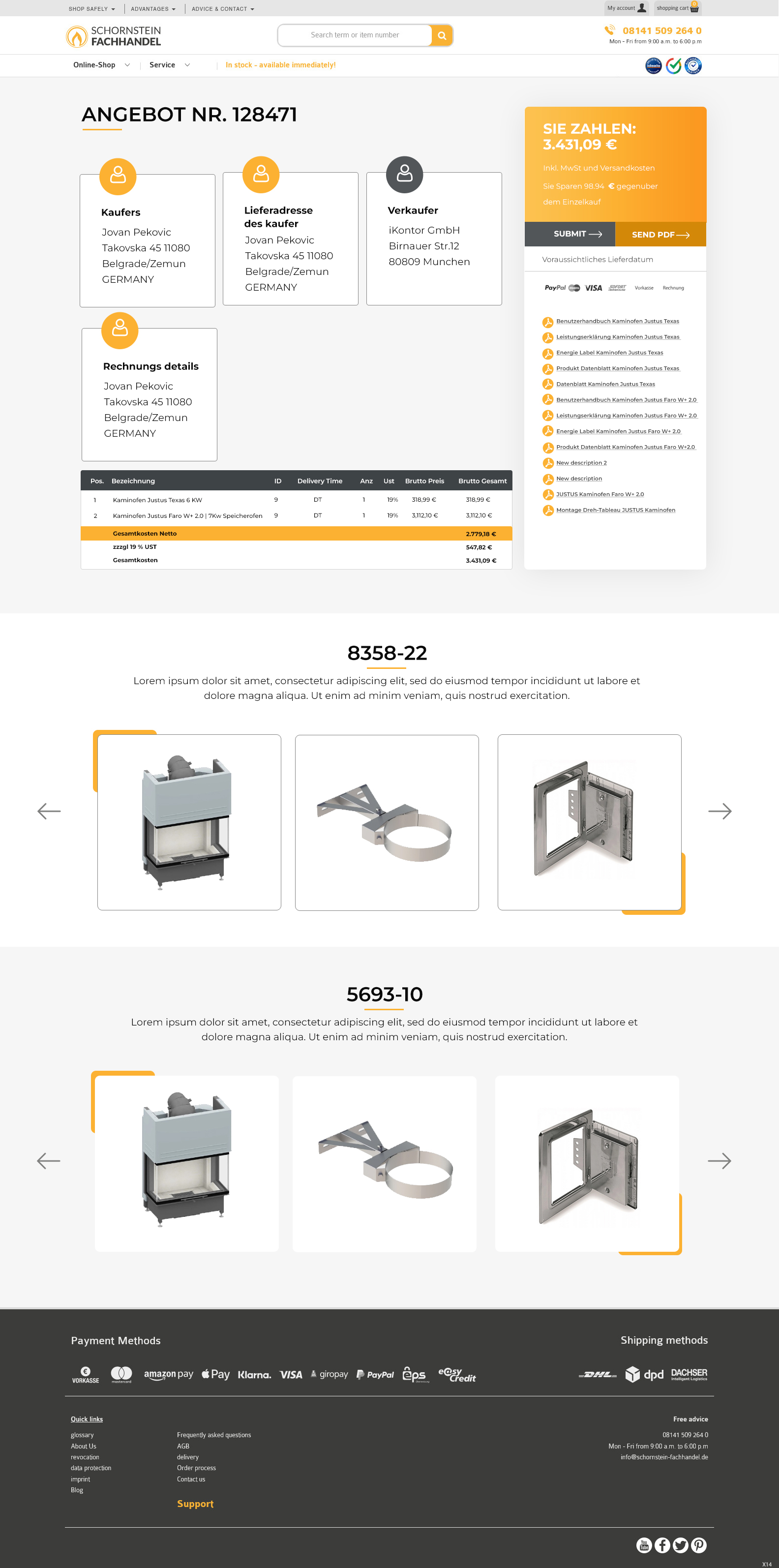 Web Design by pb for iKontor GmbH | Design #33001751