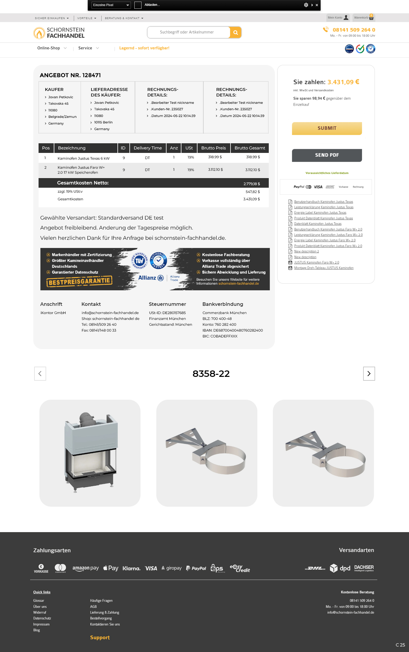 Web Design by pb for iKontor GmbH | Design #33006820