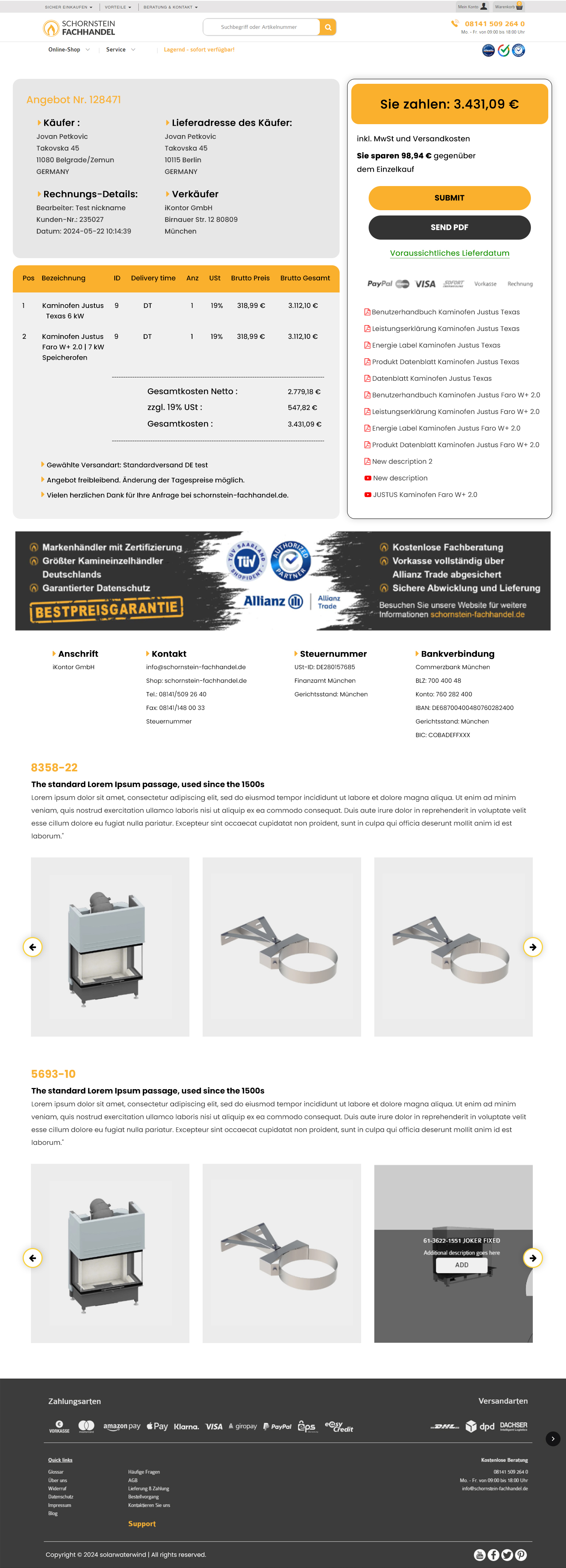 Web Design by pb for iKontor GmbH | Design #33006821