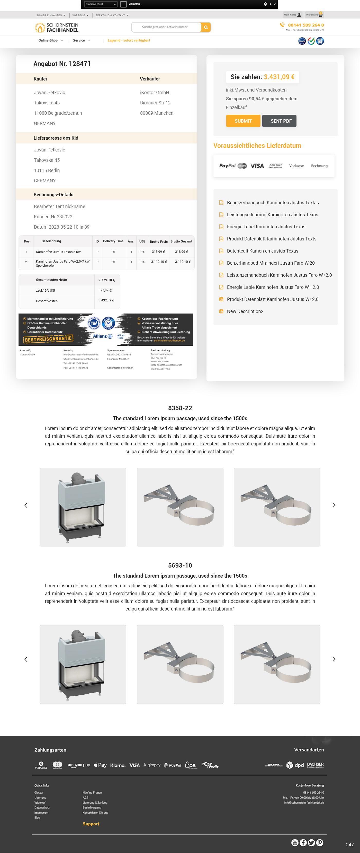 Web Design by pb for iKontor GmbH | Design #33006822