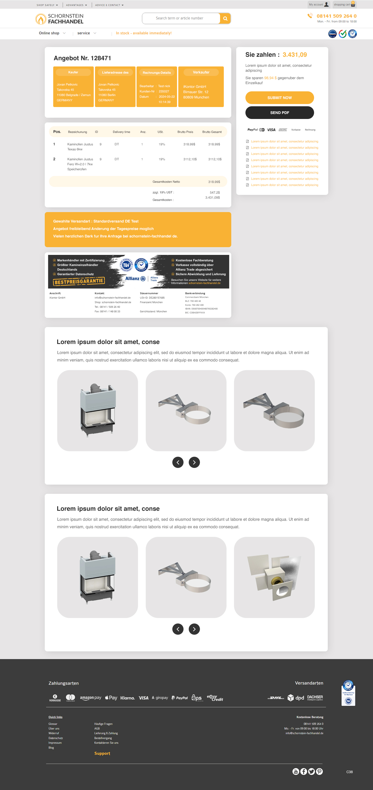 Web Design by pb for iKontor GmbH | Design #33006824