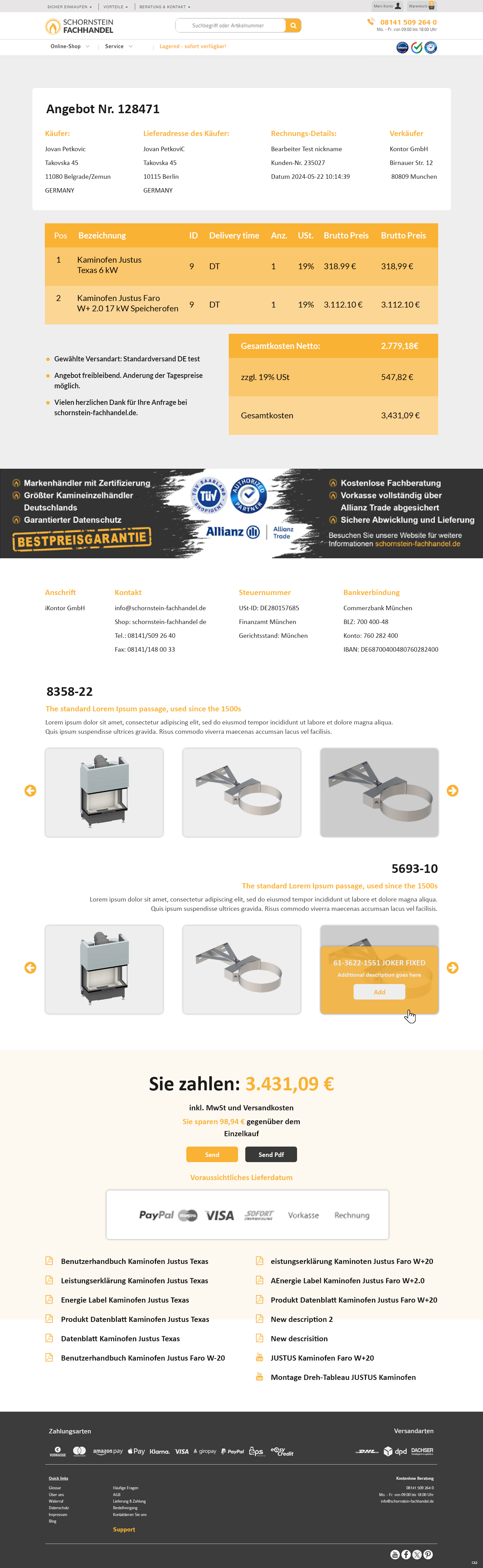 Web Design by pb for iKontor GmbH | Design #33006828