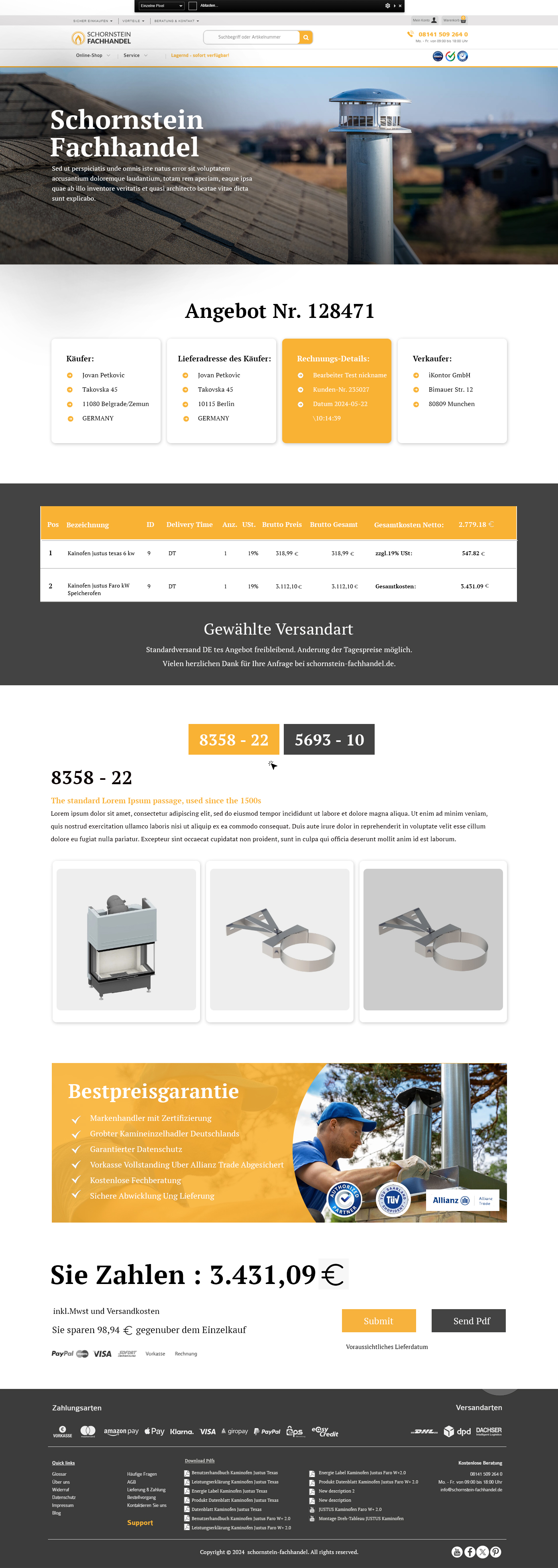 Web Design by pb for iKontor GmbH | Design #33006829