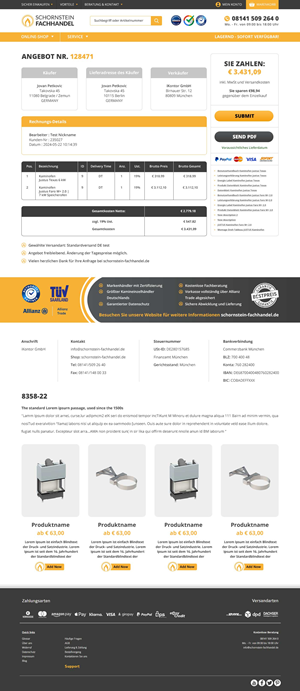 Web Design by SAI DESIGNS for iKontor GmbH | Design: #33005493