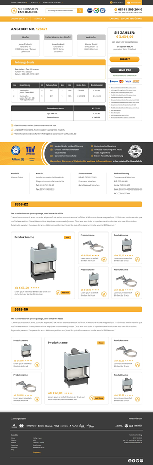 Web Design by SAI DESIGNS for iKontor GmbH | Design: #33005968