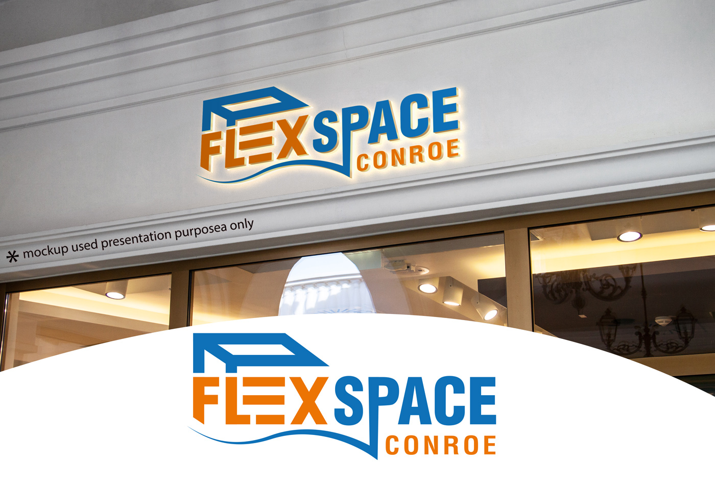 Logo Design by Rubia@ for Flex Space  | Design #33003184