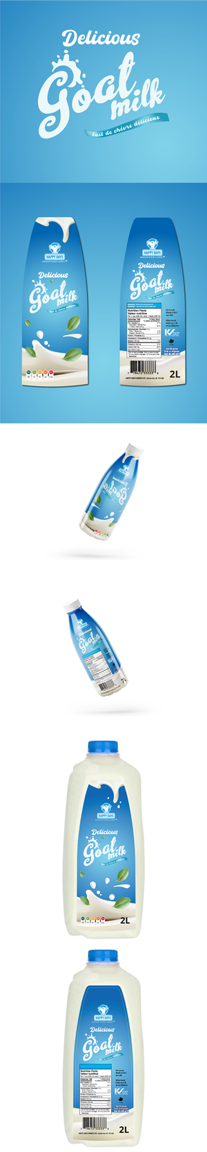 Label Design by Creative Studio X for Happy Days Dairies Ltd. | Design: #32999357