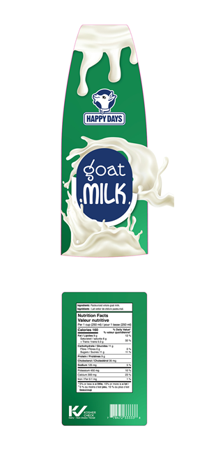 Label Design by YourLogoMaster for Happy Days Dairies Ltd. | Design: #33001135