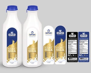 Label Design by Navisol Creatives for Happy Days Dairies Ltd. | Design: #33012410