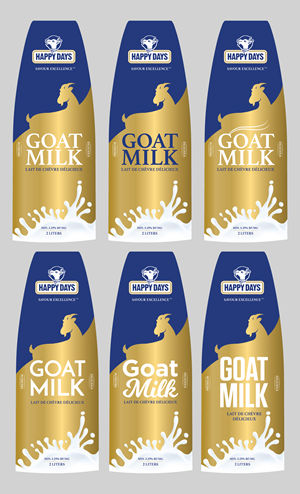 Label Design by Navisol Creatives for Happy Days Dairies Ltd. | Design: #33038037
