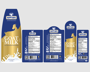 Label Design by Navisol Creatives for Happy Days Dairies Ltd. | Design: #33046995