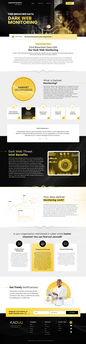 Web Design by Blue Sparrow for this project | Design: #33092396