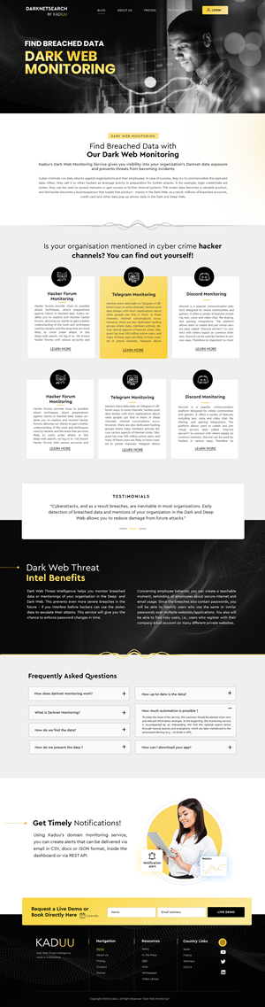 Web Design by Blue Sparrow for this project | Design: #33137040