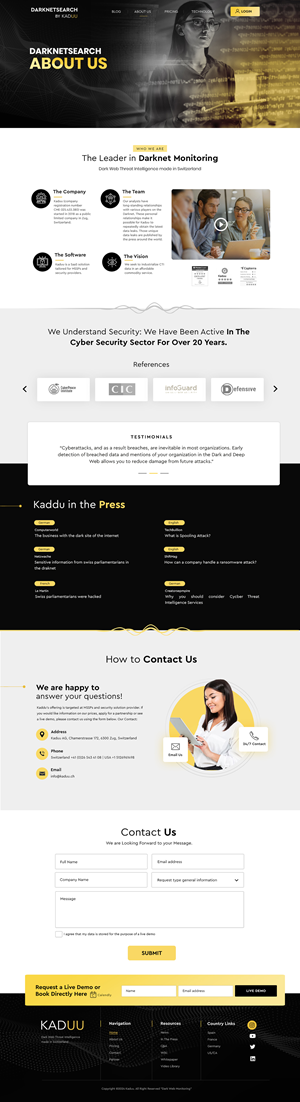 Web Design by Blue Sparrow for this project | Design: #33161298