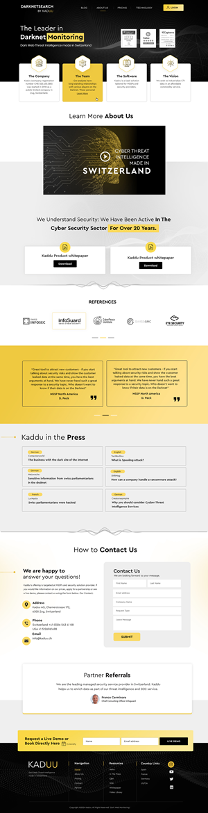 Web Design by Blue Sparrow for this project | Design: #33189066