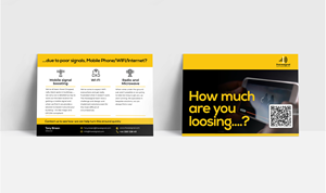 Design de Carte Postale par Fuuma pour r2netsolutions | Design #33024061