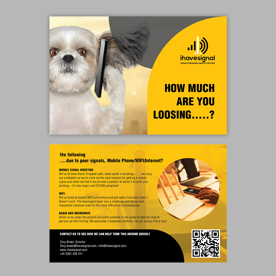 Postcard Design by YourLogoMaster for r2netsolutions | Design #33016917