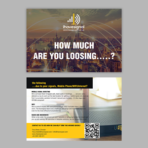Postcard Design by YourLogoMaster for r2netsolutions | Design: #33016918