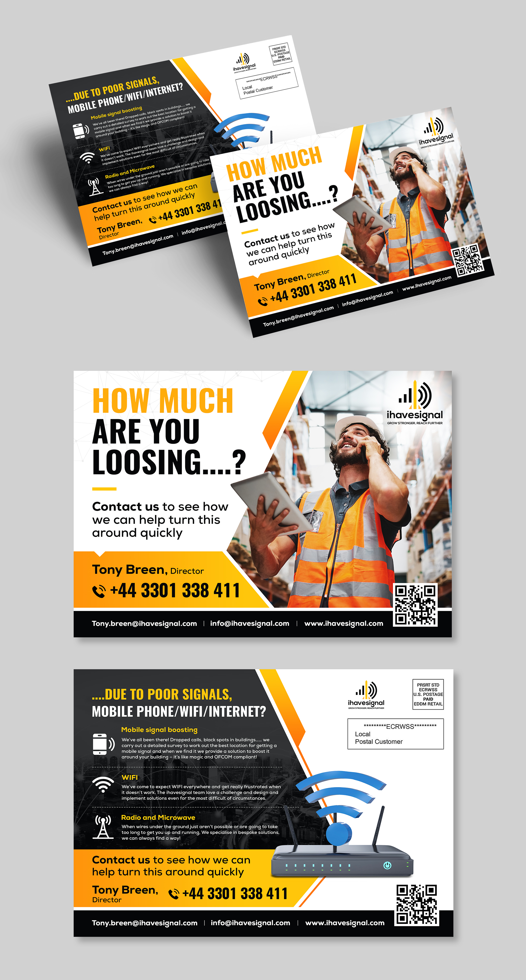 Postcard Design by Sam.Art for r2netsolutions | Design #33010611