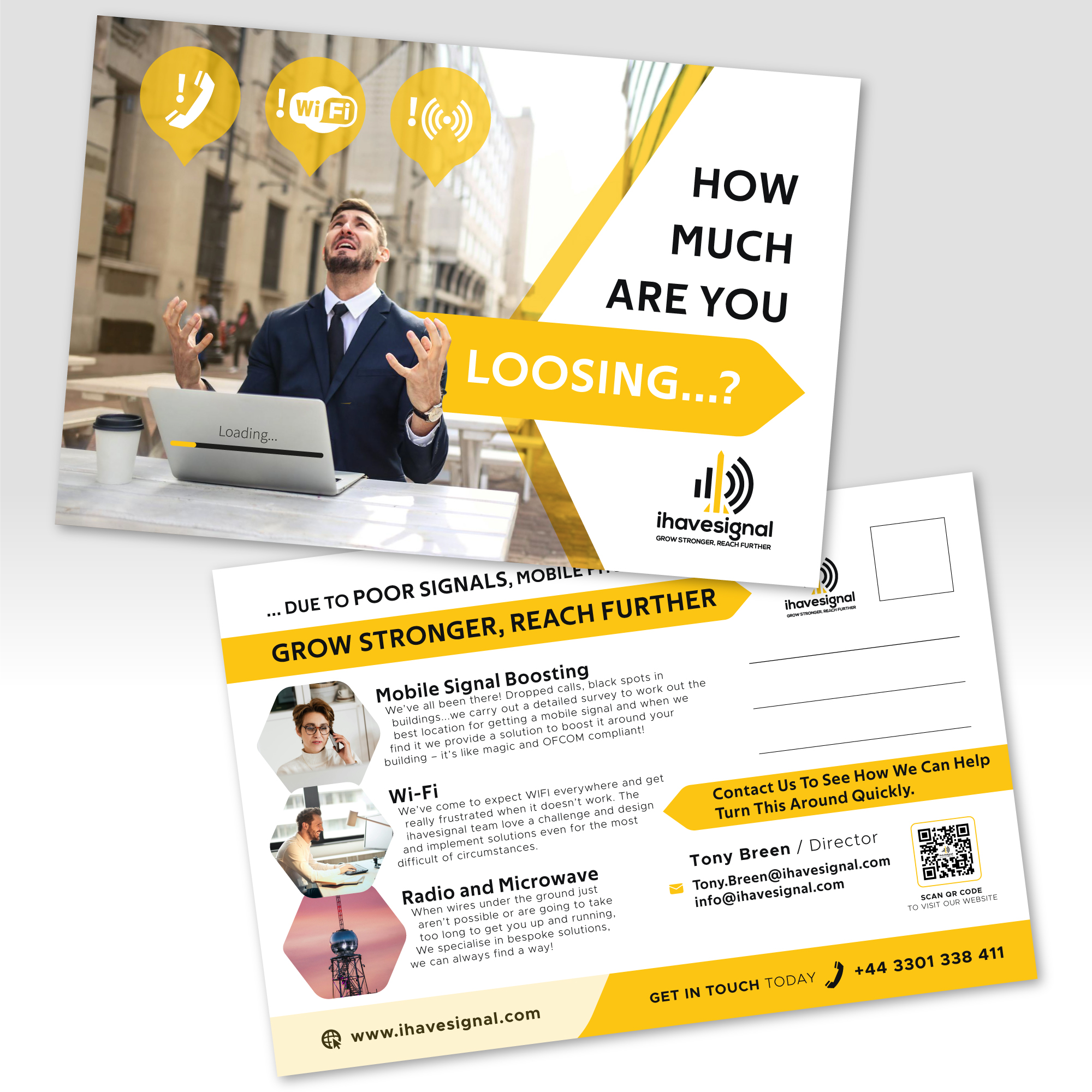 Postcard Design by Litadesign for r2netsolutions | Design #33011476