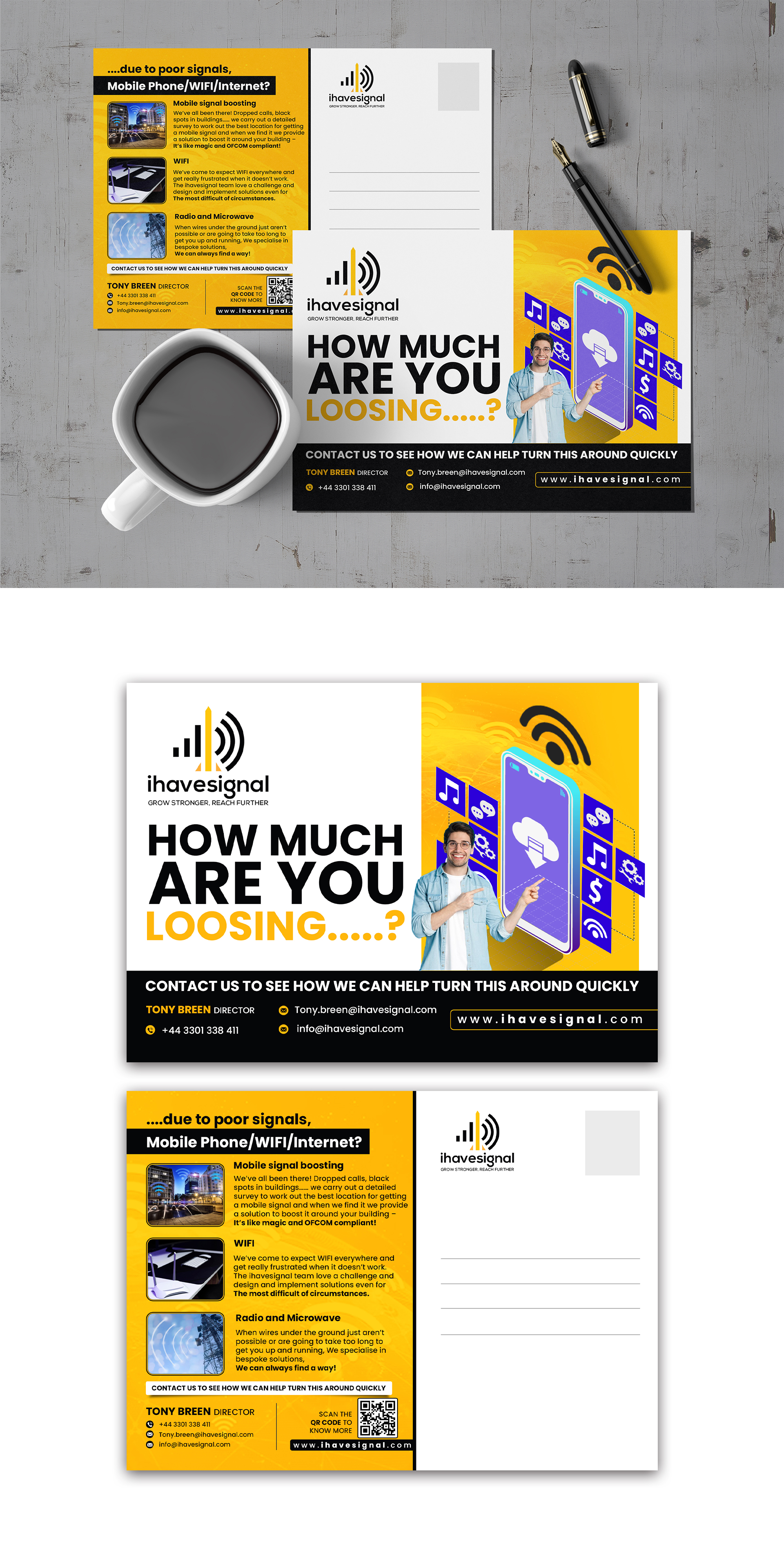Postkarten-Design von debdesign für r2netsolutions | Design #33014935