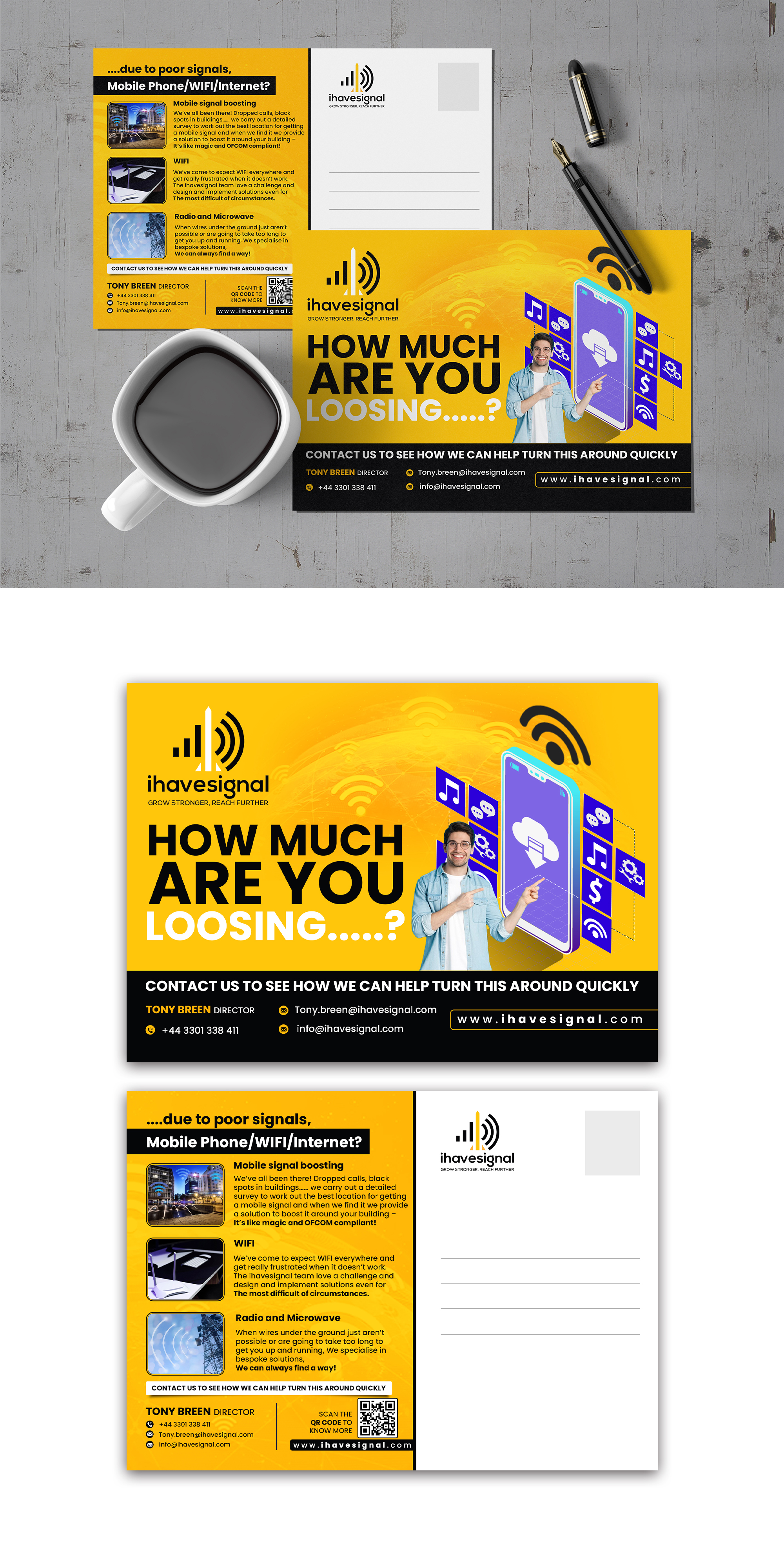 Postkarten-Design von debdesign für r2netsolutions | Design #33014936