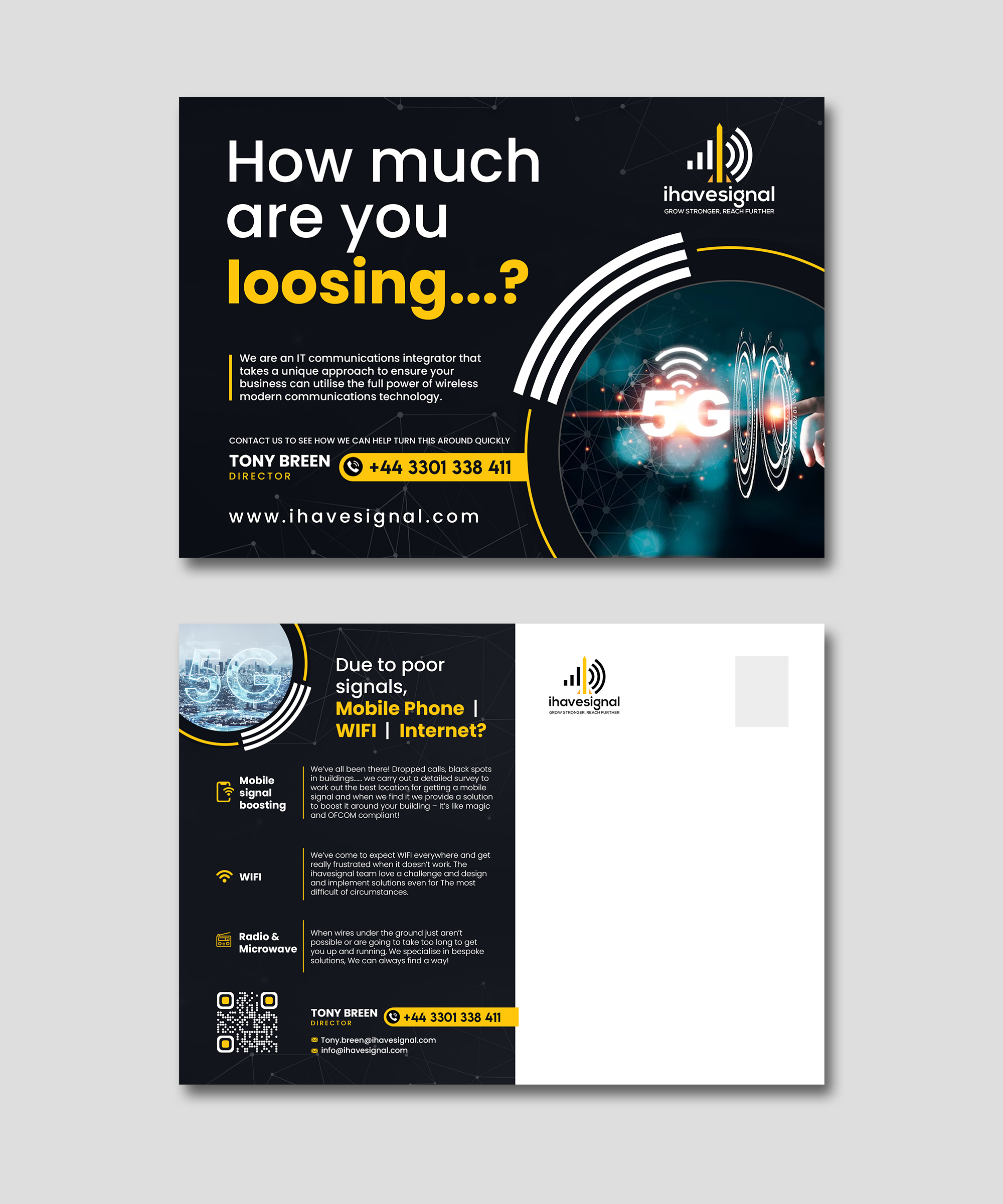 Postcard Design by debdesign for r2netsolutions | Design #33019486