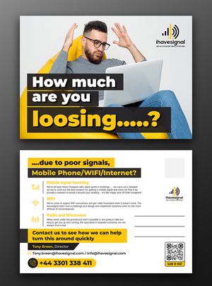 Design de Carte Postale par OwnDesign pour r2netsolutions | Design #33005729