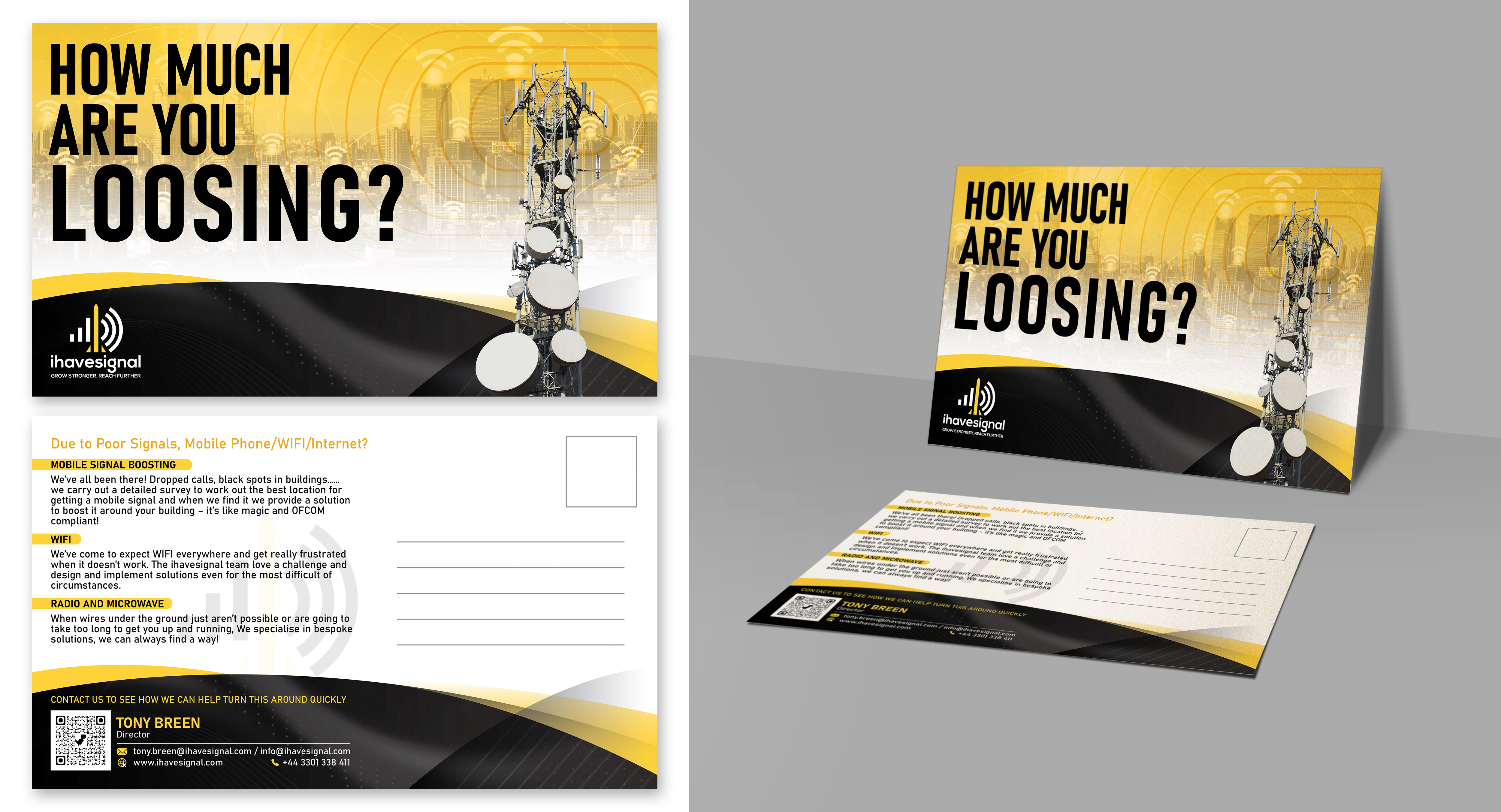 Postkarten-Design von Impressive Designs für r2netsolutions | Design #33014355