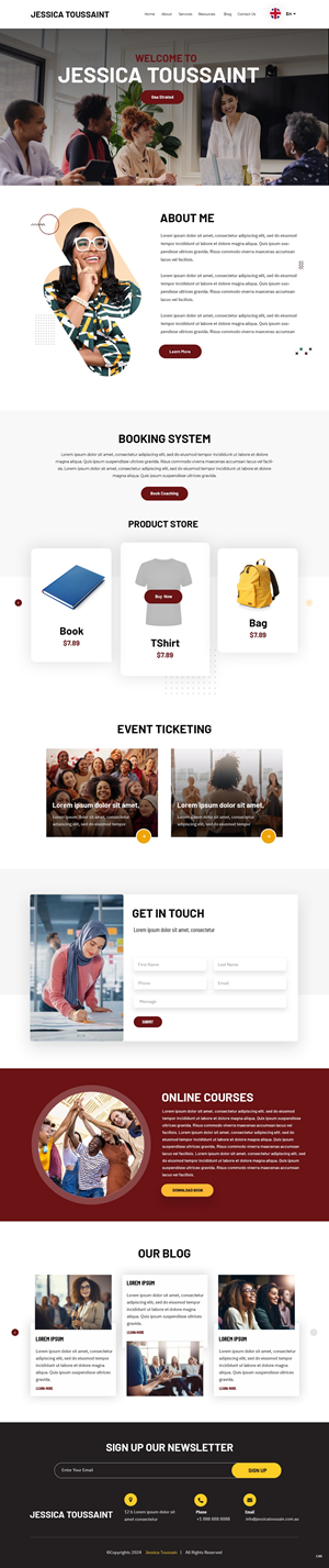 Wix Design by pb for this project | Design: #33006722
