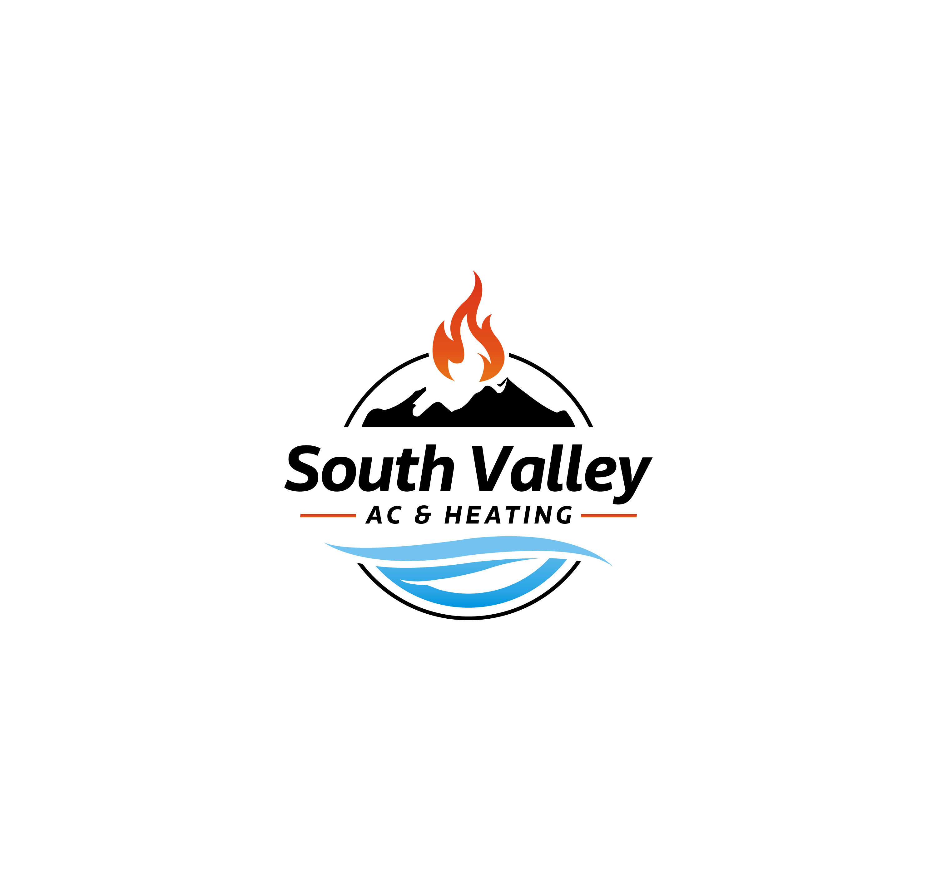 Logo Design by mehedi.h for South Valley AC & Heating  | Design #33005118