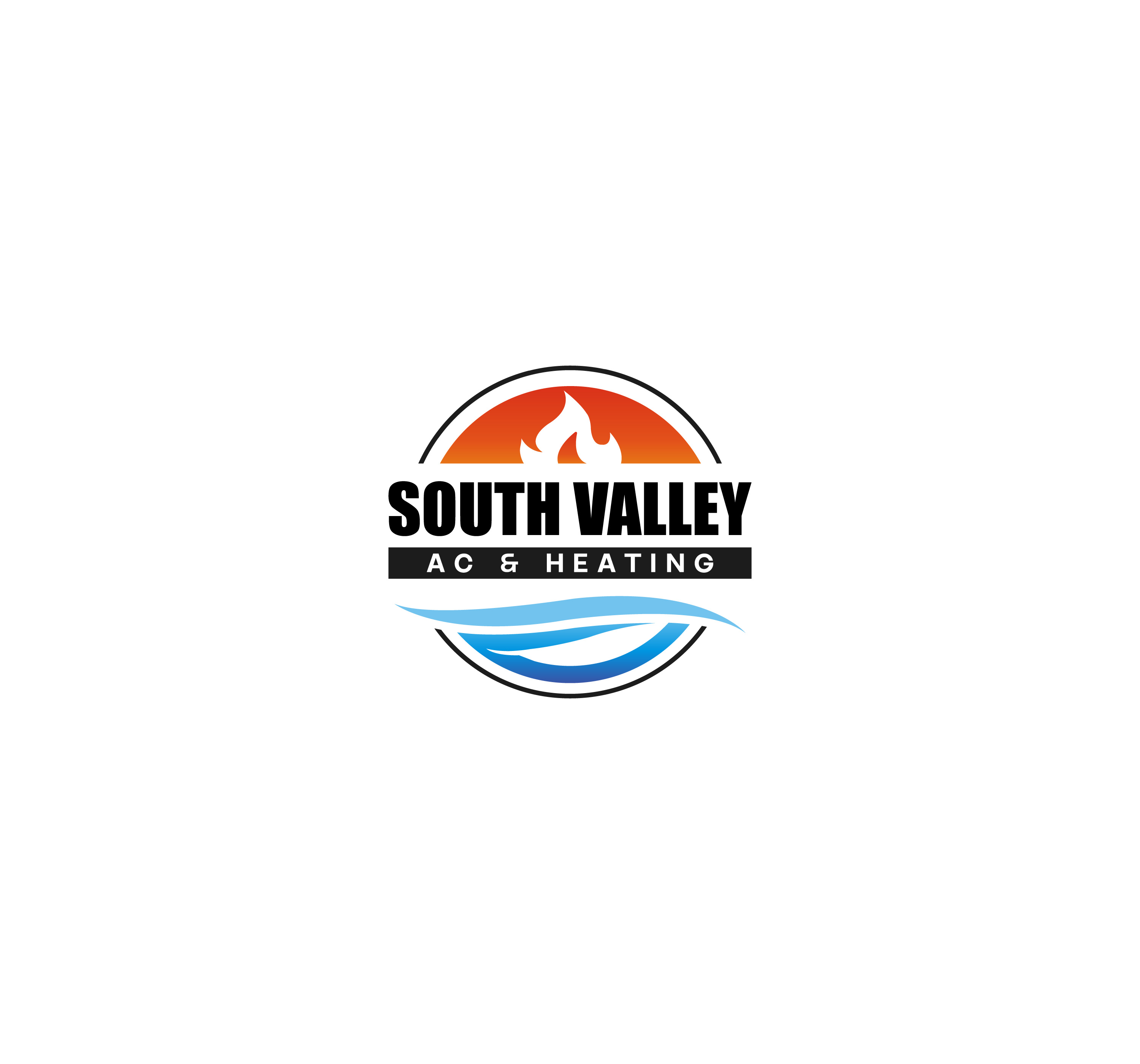 Diseño de Logo por mehedi.h para South Valley AC & Heating  | Diseño #33005170
