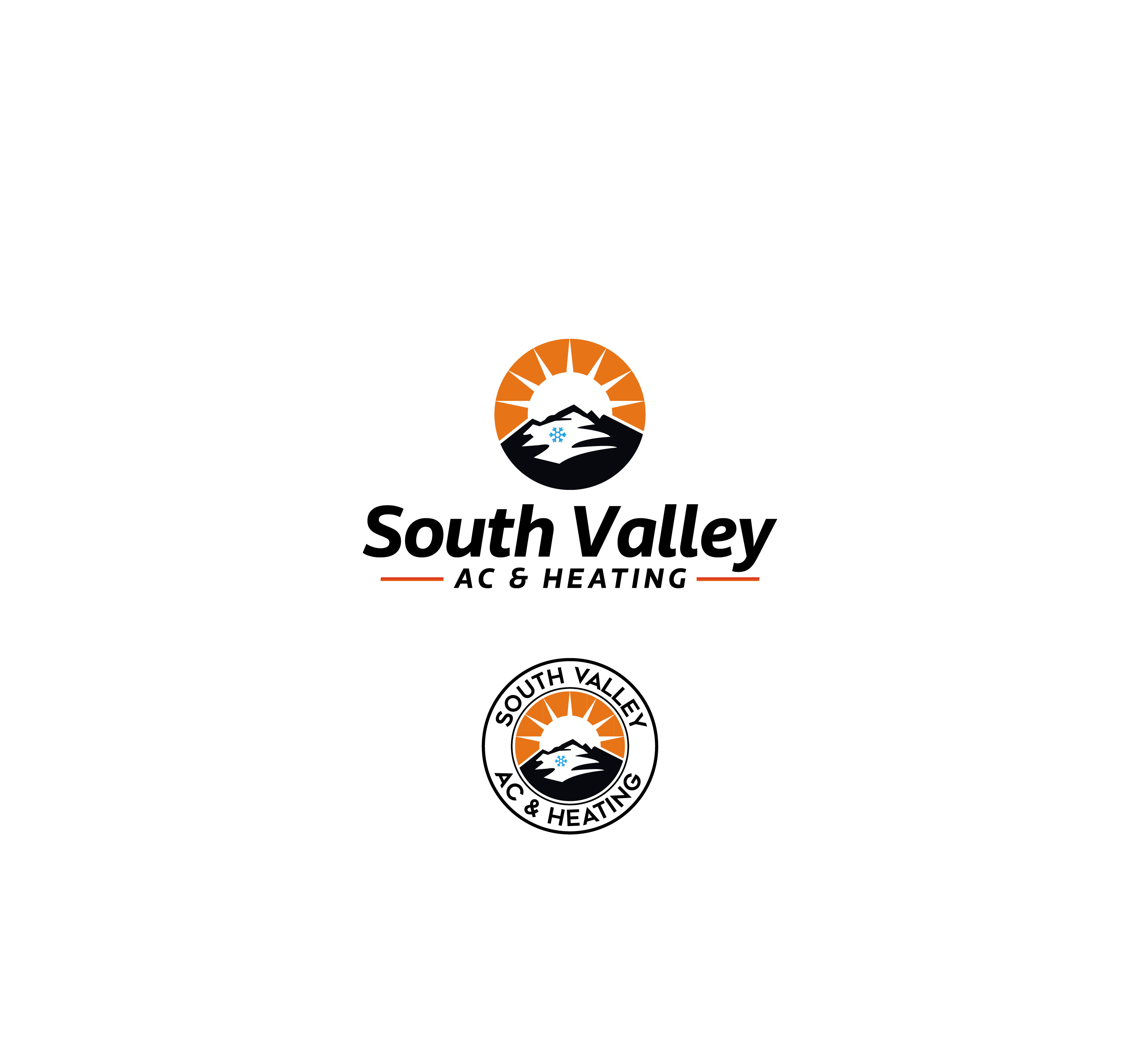 Logo Design by mehedi.h for South Valley AC & Heating  | Design #33005249