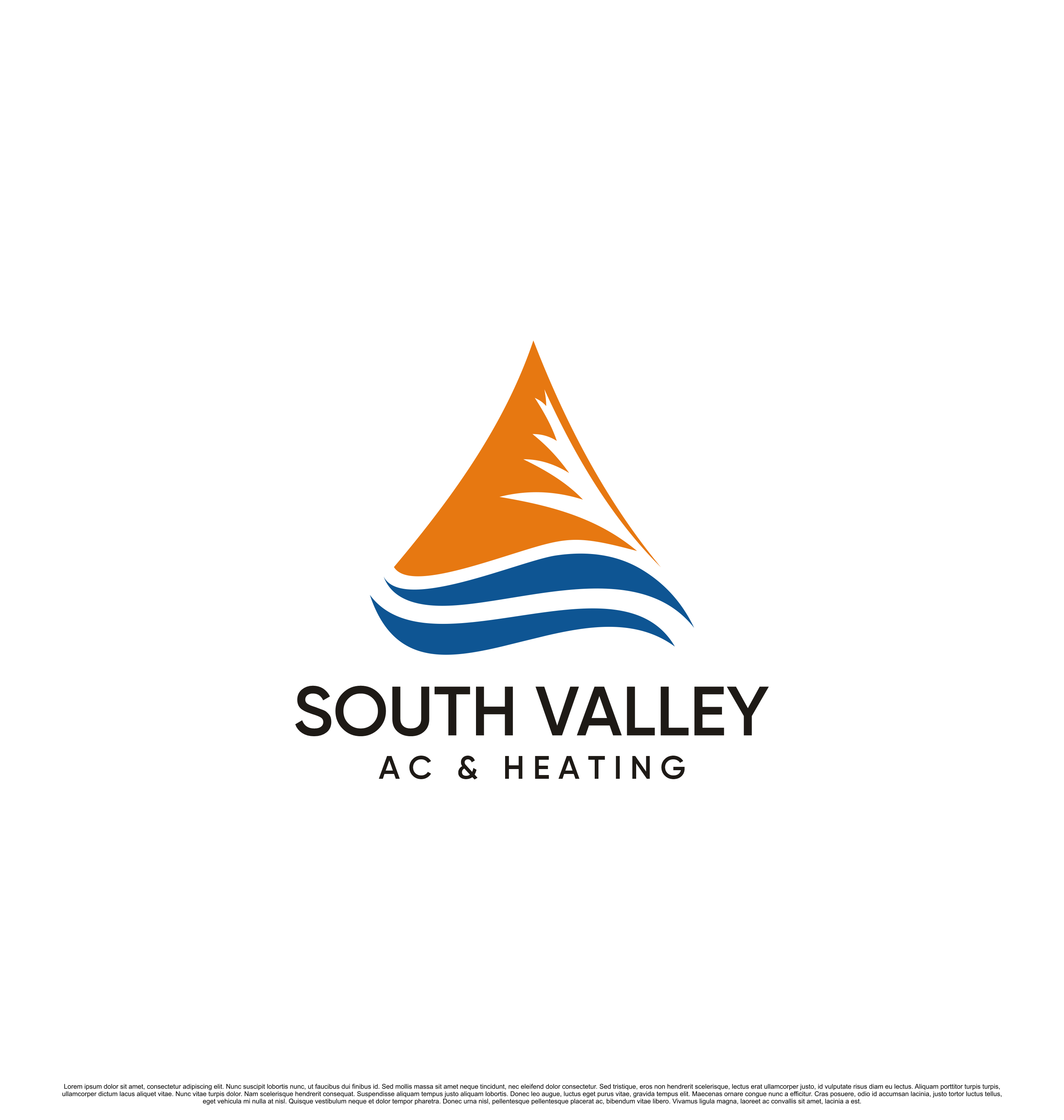 Logo Design by saesean for South Valley AC & Heating  | Design #33009082