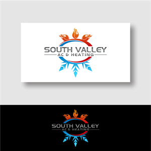 Logo Design by semarco for South Valley AC & Heating  | Design: #33003853
