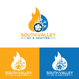 Logo Design by Ahmed Sami 1 for South Valley AC & Heating  | Design: #33009672