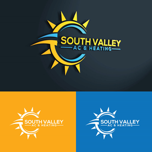 Logo Design by Ahmed Sami 1 for South Valley AC & Heating  | Design: #33009673