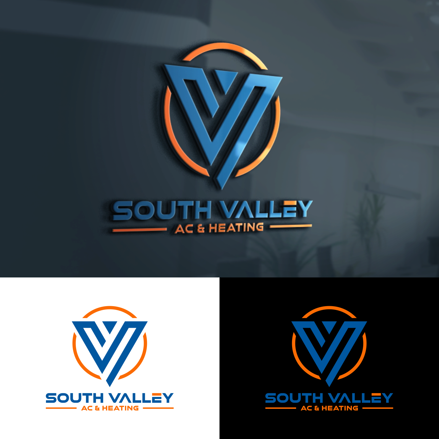 Design de Logo par 16surya pour South Valley AC & Heating  | Design #33004317