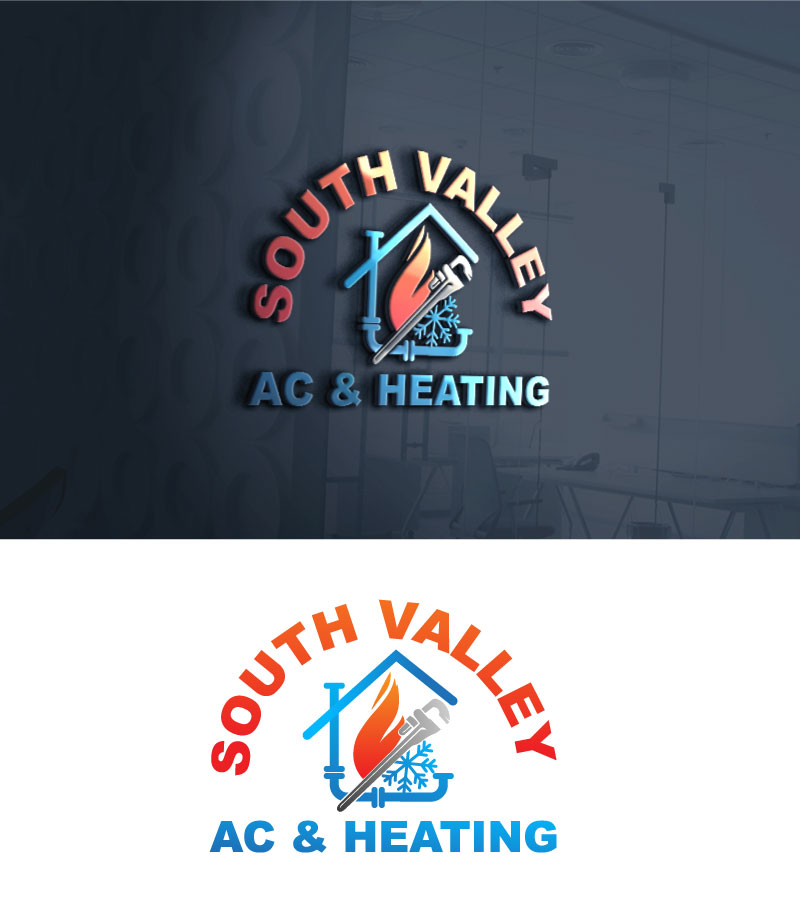 Logo-Design von VisionCraft™ für South Valley AC & Heating  | Design #33003066