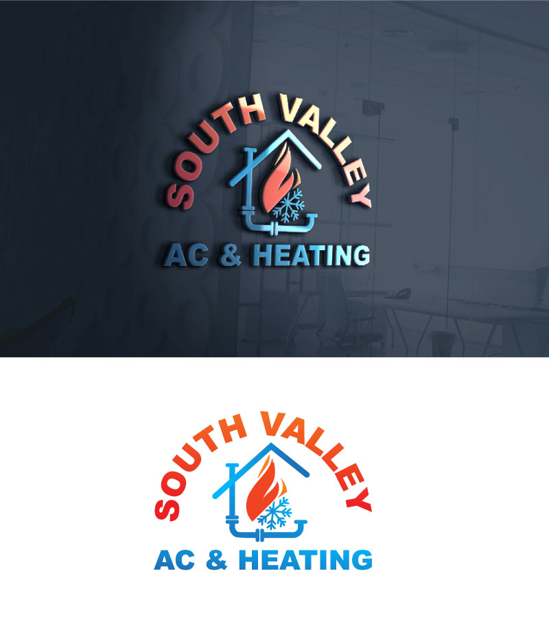 Logo Design by VisionCraft™ for South Valley AC & Heating  | Design #33003160