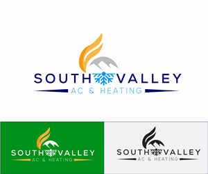 Diseño de Logo por Fortune Howard Designs para South Valley AC & Heating  | Diseño: #33007633