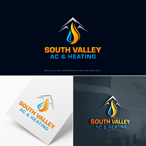Diseño de Logo por The Lion Studios para South Valley AC & Heating  | Diseño: #33005657