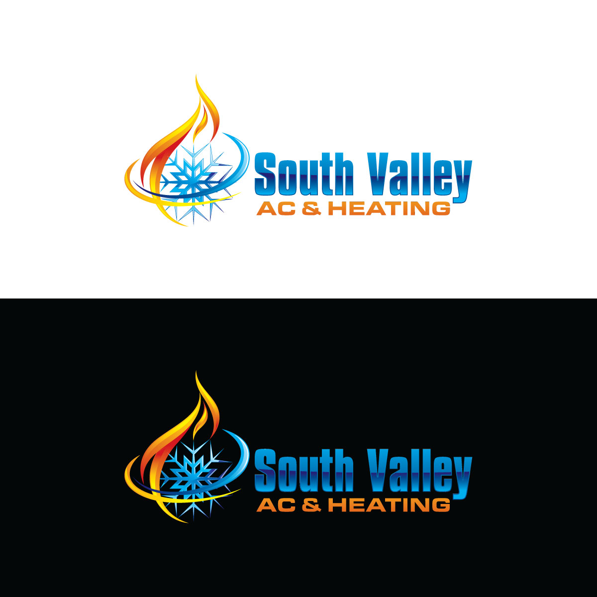 Diseño de Logo por prodesigns99 para South Valley AC & Heating  | Diseño #33004617