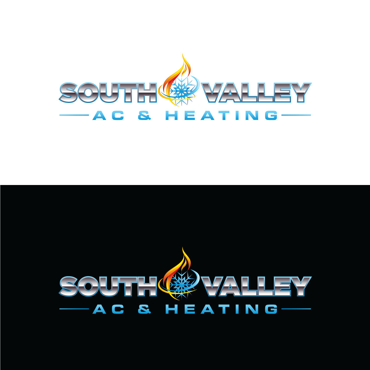 Diseño de Logo por prodesigns99 para South Valley AC & Heating  | Diseño #33013854