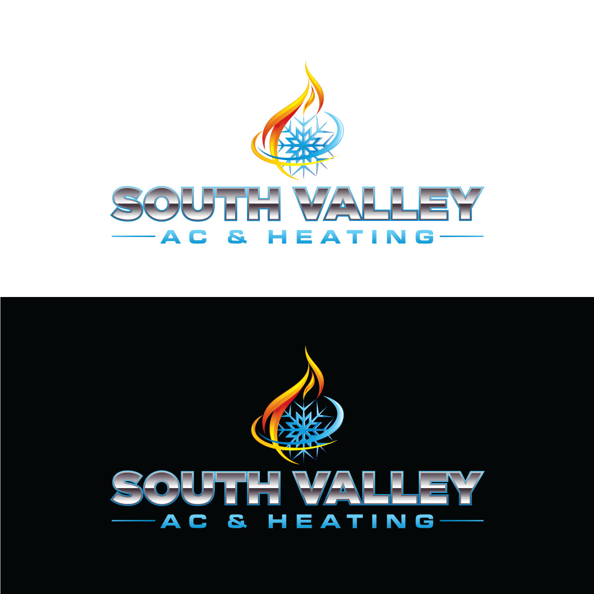 Logo Design by prodesigns99 for South Valley AC & Heating  | Design #33013855